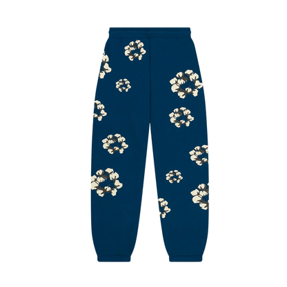 Denim Tears x Cactus Plant Flea Market Cactus Tears Wreath Sweatpants 'Navy' - Kick Game