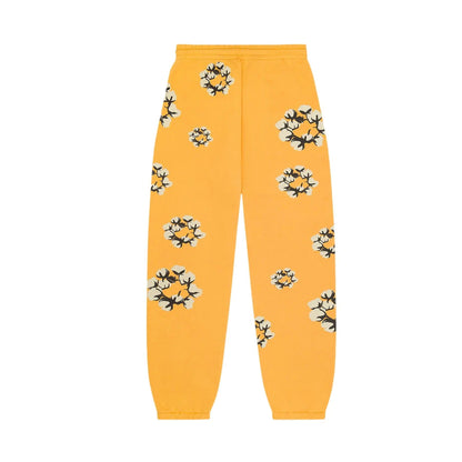 Denim Tears x Cactus Plant Flea Market Cactus Tears Wreath Sweatpants 'Yellow' - Kick Game