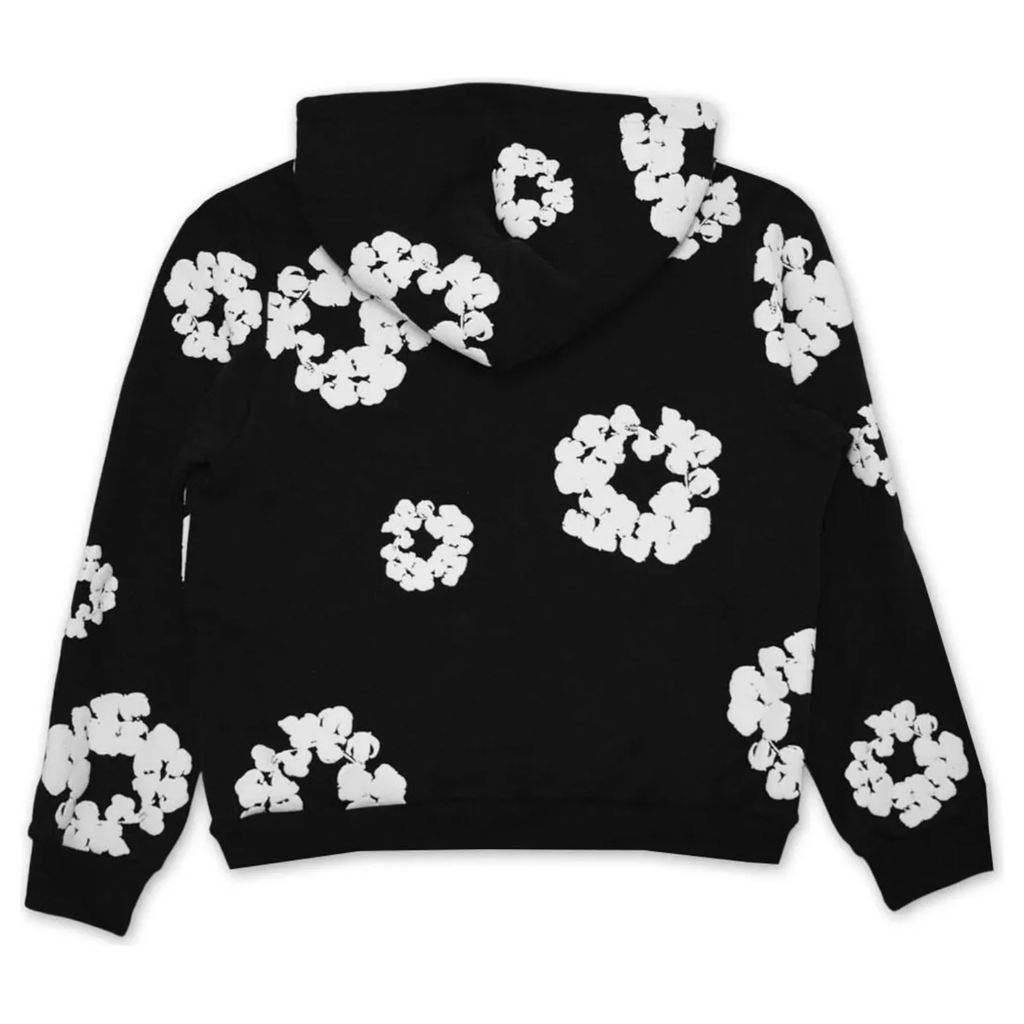 Black Organic Cotton T-shirt With Logo Print And Knot Detail M Woman