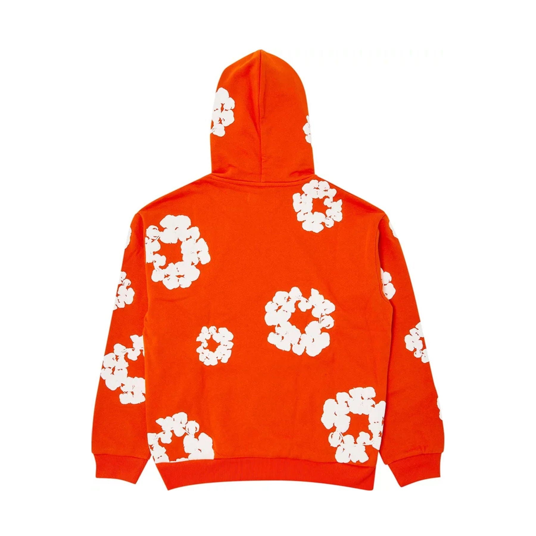 Denim Tears The Cotton Wreath Hooded Sweatshirt 'Orange' - Kick Game