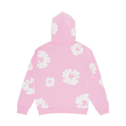 Denim Tears The Cotton Wreath Hooded Sweatshirt 'Pink' - Kick Game