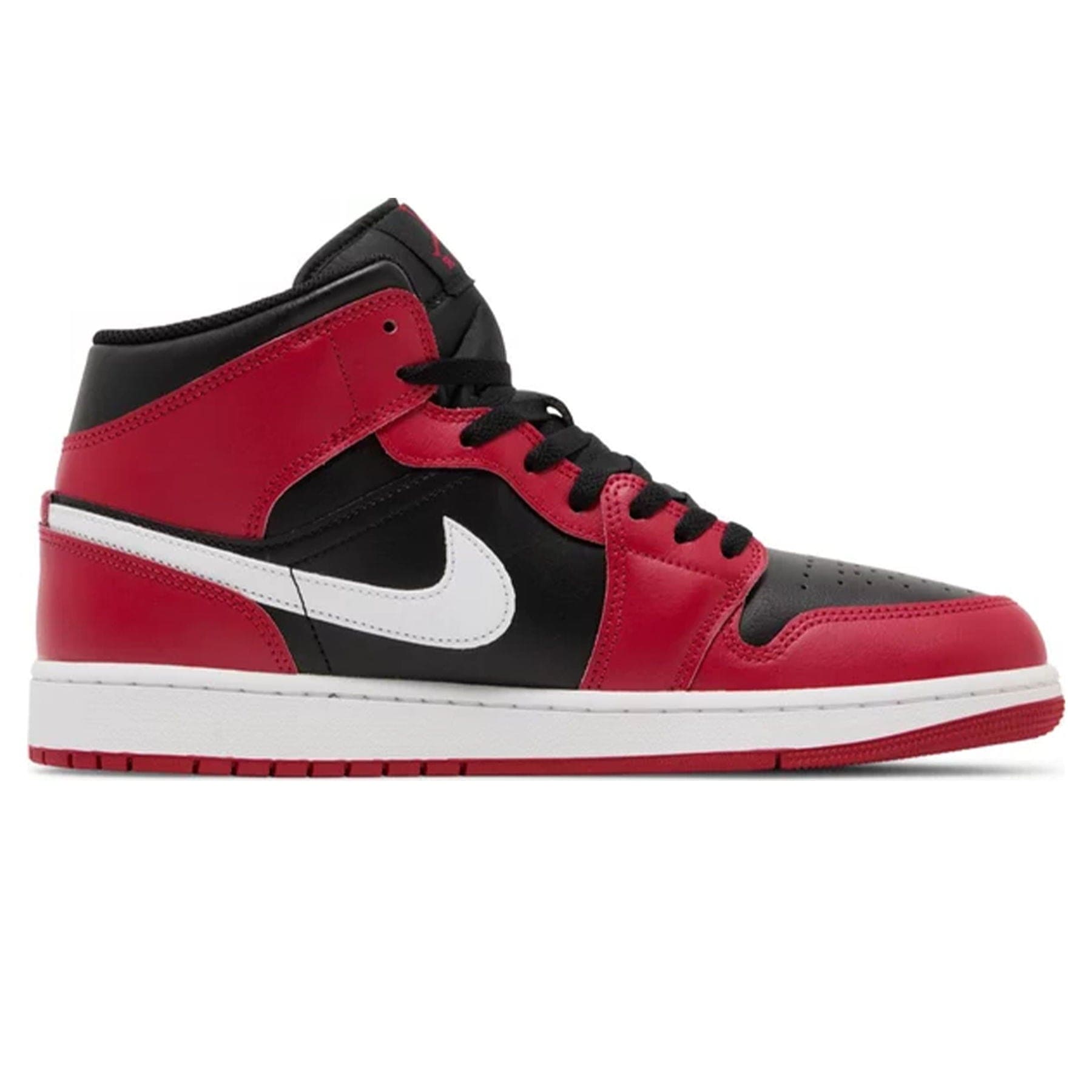 Air Jordan 1 Mid 'Gym Red Black White' - Kick Game
