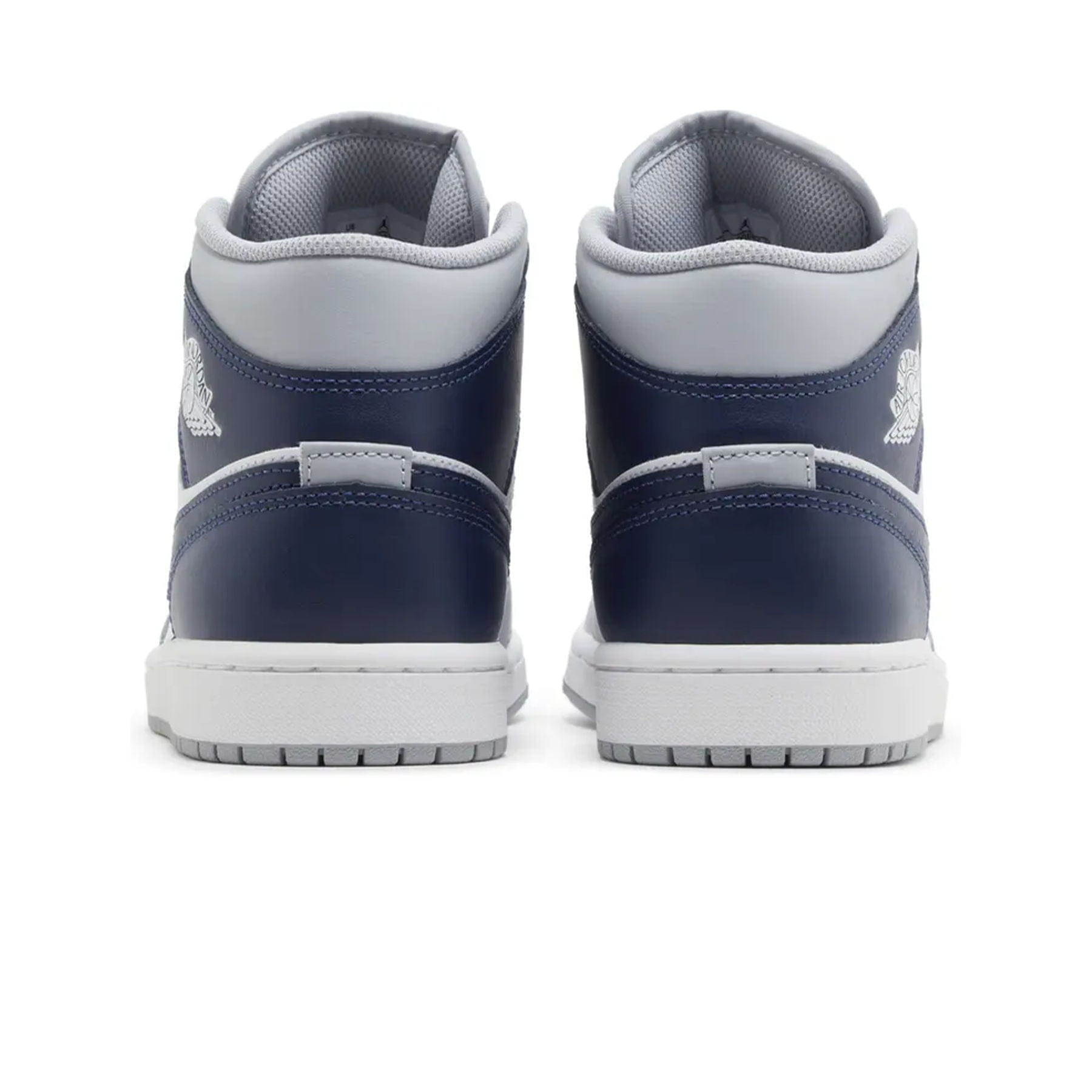 Air Jordan 1 Mid 'Wolf Grey Midnight Navy' - Kick Game