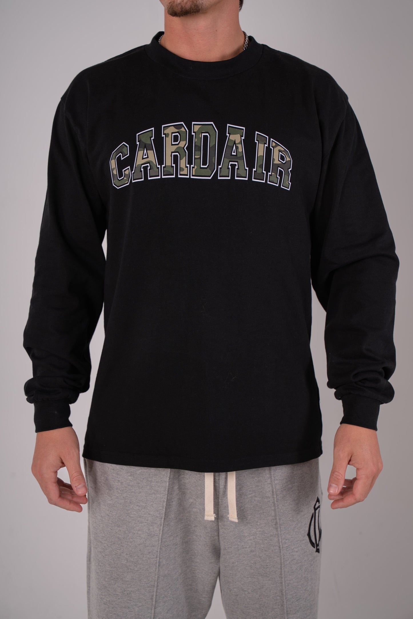 Cardair Camo Cardair Long Sleve - Black - Kick Game