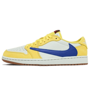 Air Jordan 1 Retro Low OG x Travis Scott Wmns 'Canary' - Kick Game