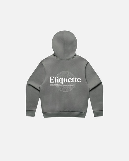 Etiquette Sphere Hood 'Grey' - Kick Game
