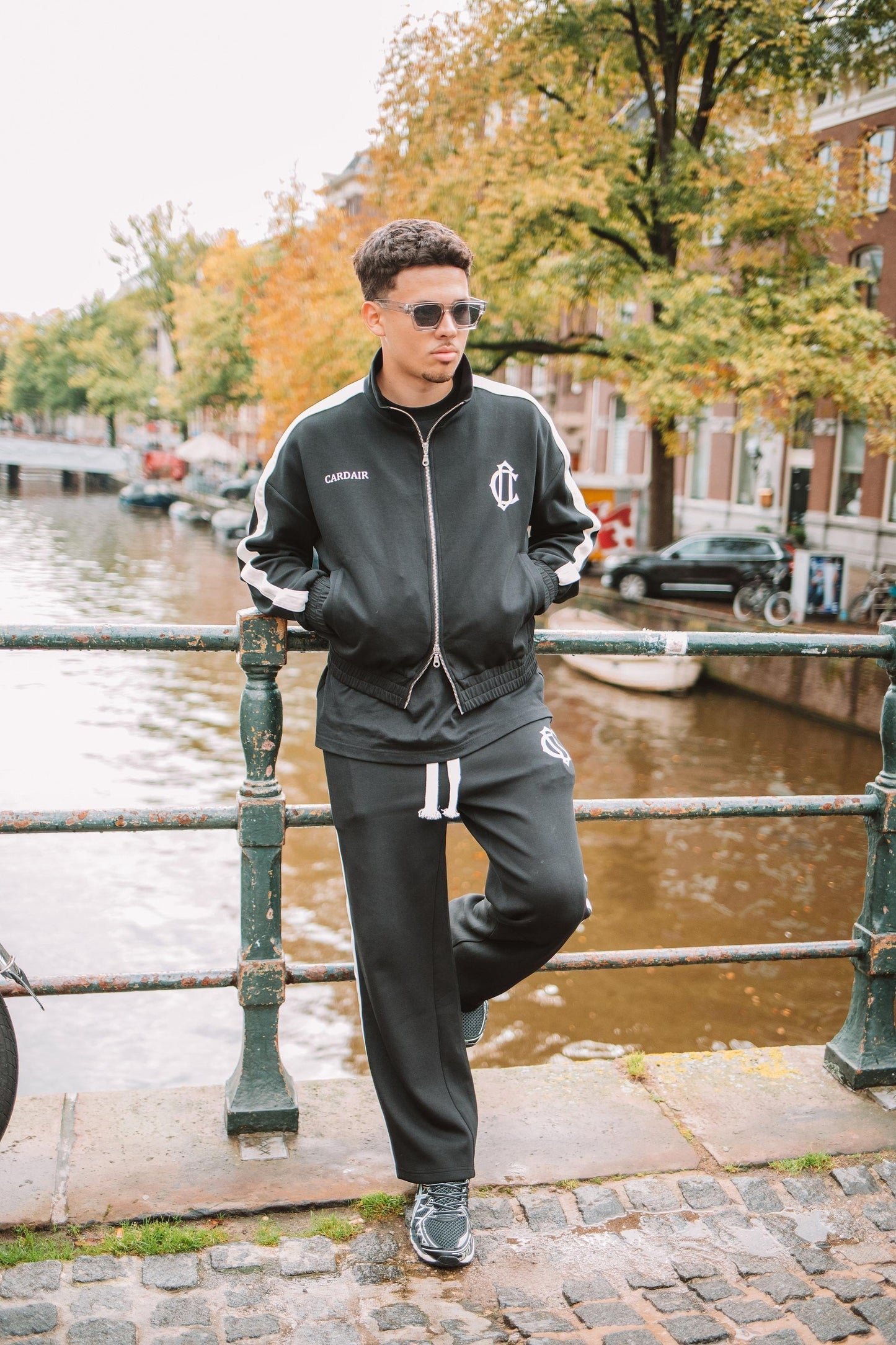 Cardair Club Emblem Track Pants - Black - Kick Game