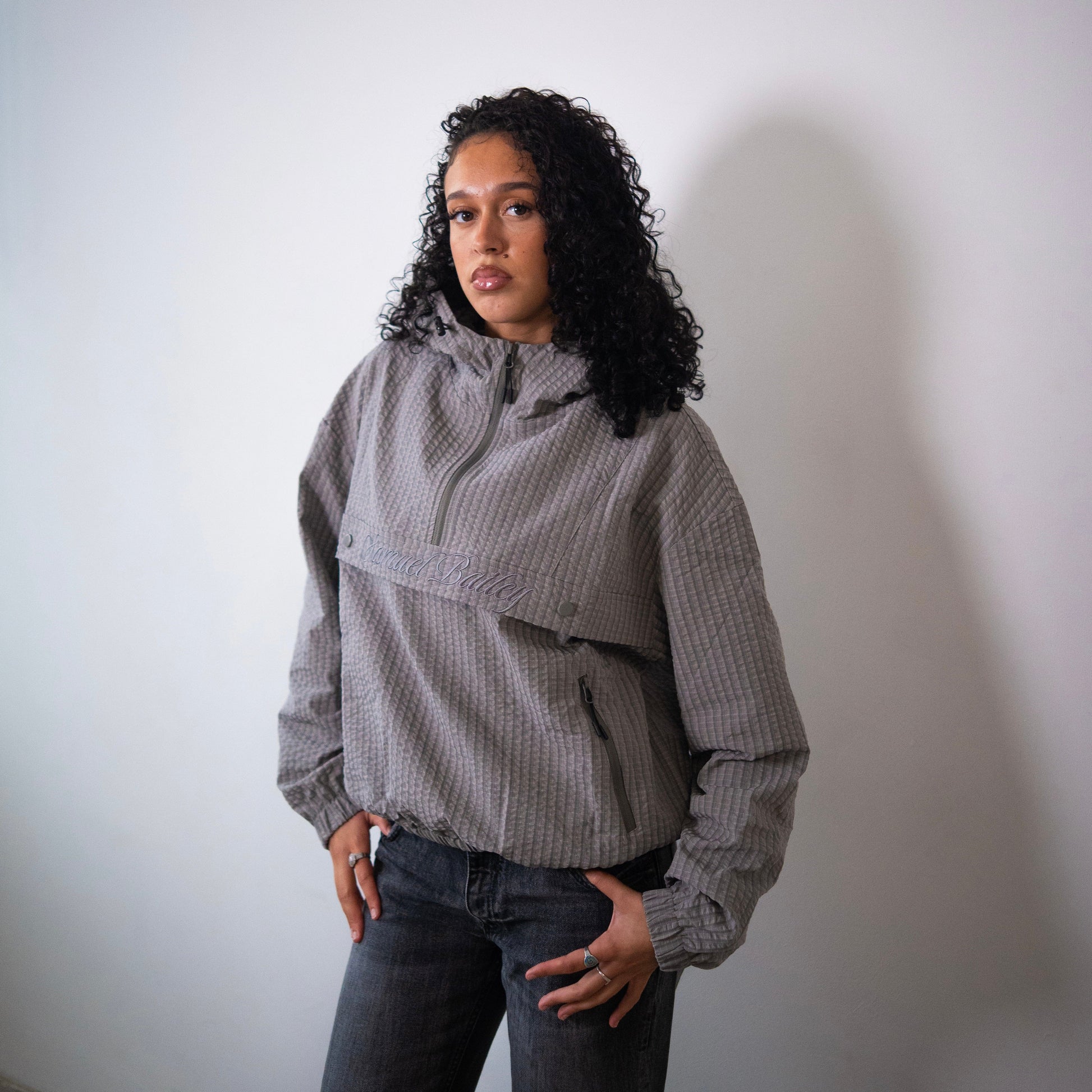 Signature Grid Jacket - Kick Game