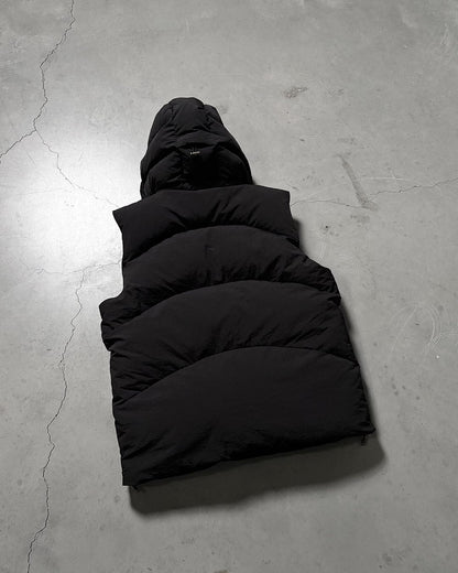 PUFFER BODYWARMER - BLACK - Kick Game