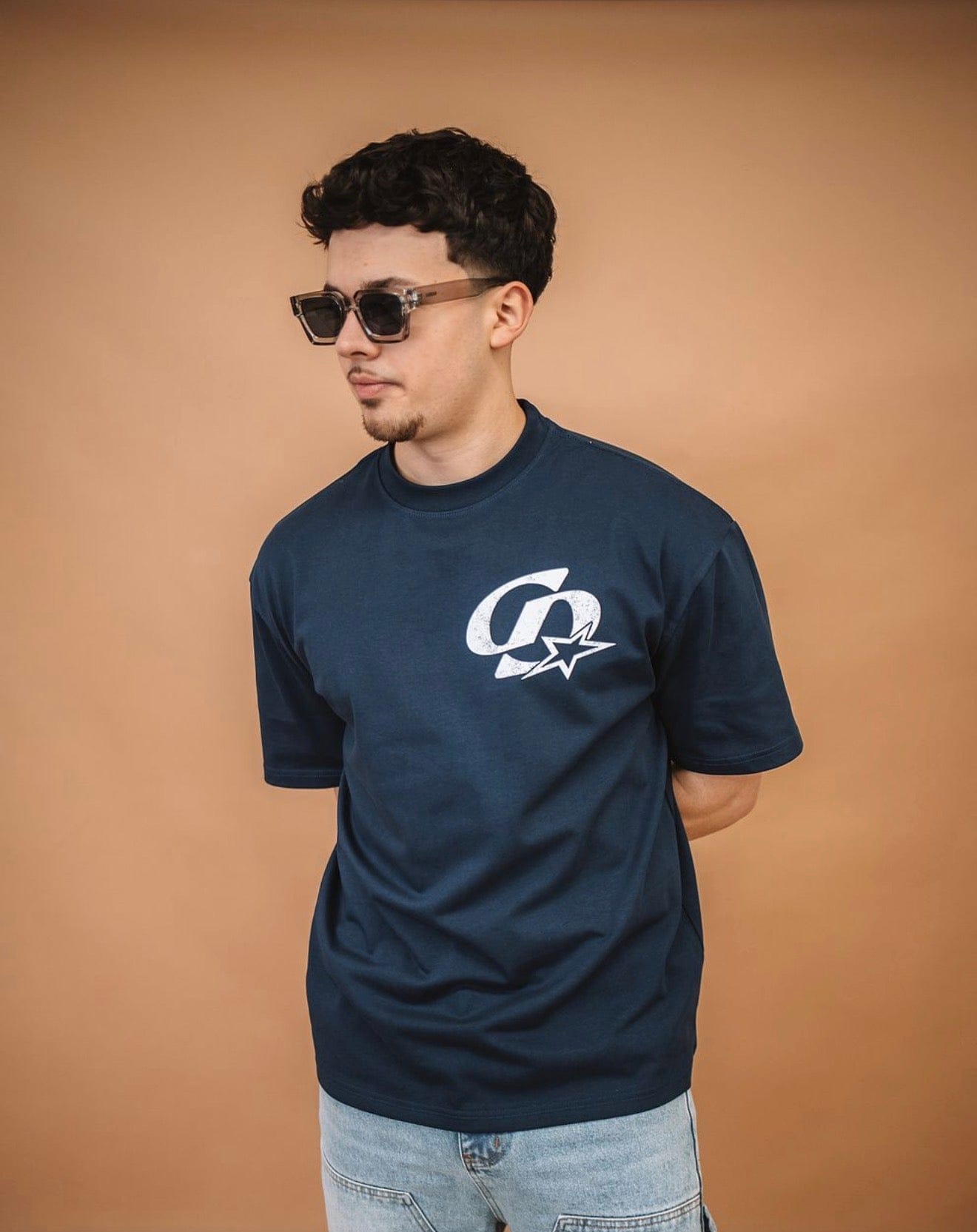 Cardair CD Star T Shirt - Navy Blue - Kick Game