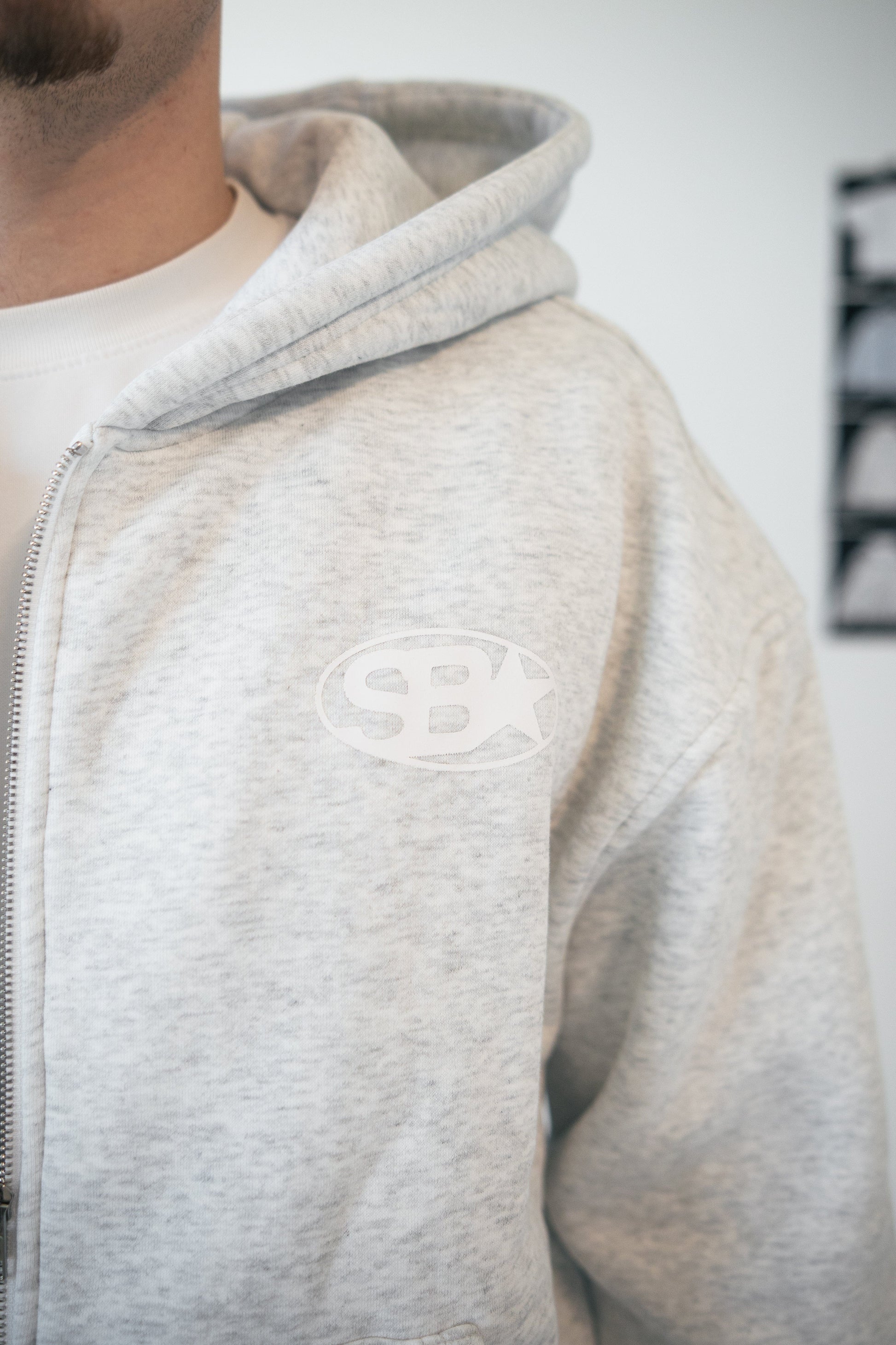 Star Emblem Zip Hoodie - Kick Game