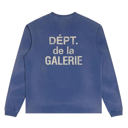 Gallery Dept. French Long-Sleeve Tee 'Navy' - Kick Game