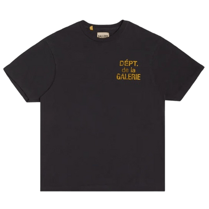 Gallery Dept. French Tee 'Washed Black' - Kick Game