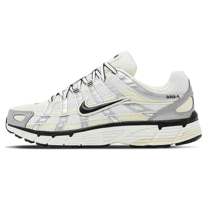 Nike P-6000 Wmns 'Coconut Milk Metallic Silver' - Kick Game