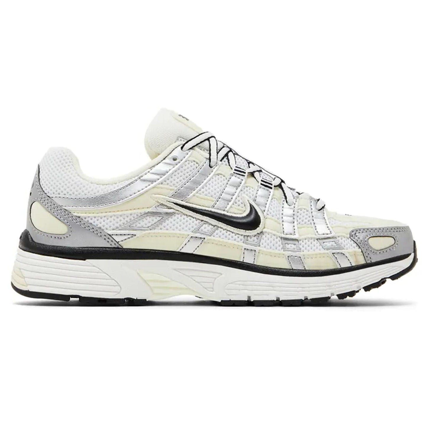 Nike P-6000 Wmns 'Coconut Milk Metallic Silver' - Kick Game