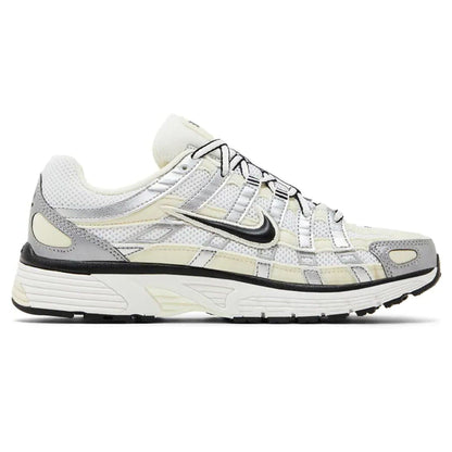 Nike P-6000 Wmns 'Coconut Milk Metallic Silver' - Kick Game
