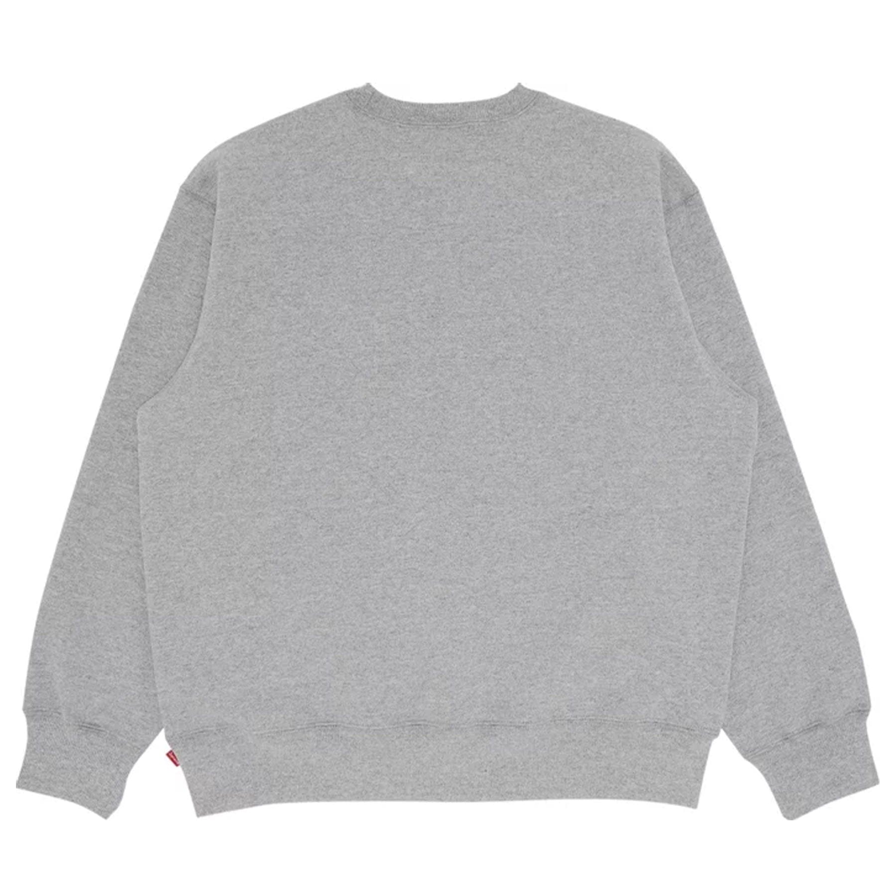 Supreme Box Logo Crewneck 'Heather Grey' (FW22) - Kick Game