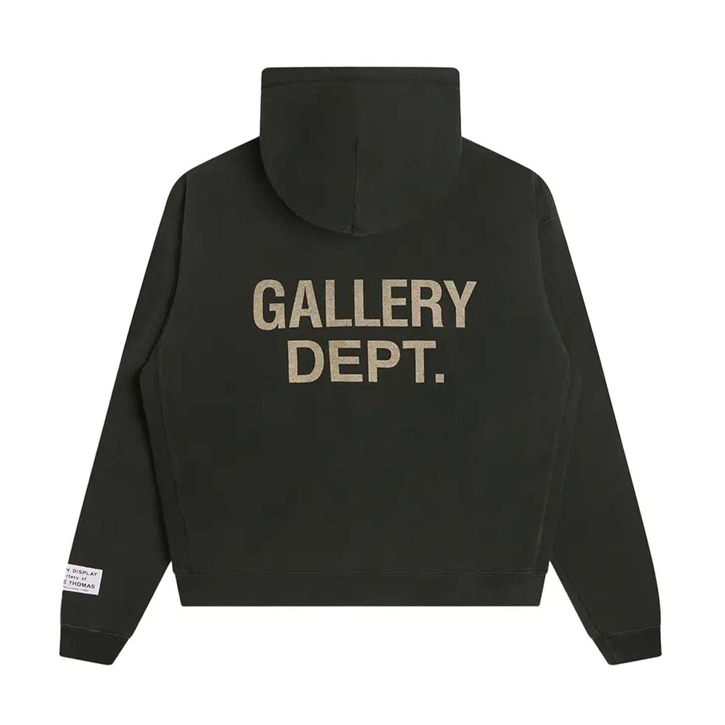 Gallery Dept. 90s GD Logo Hoodie 'Vintage Black' - Kick Game