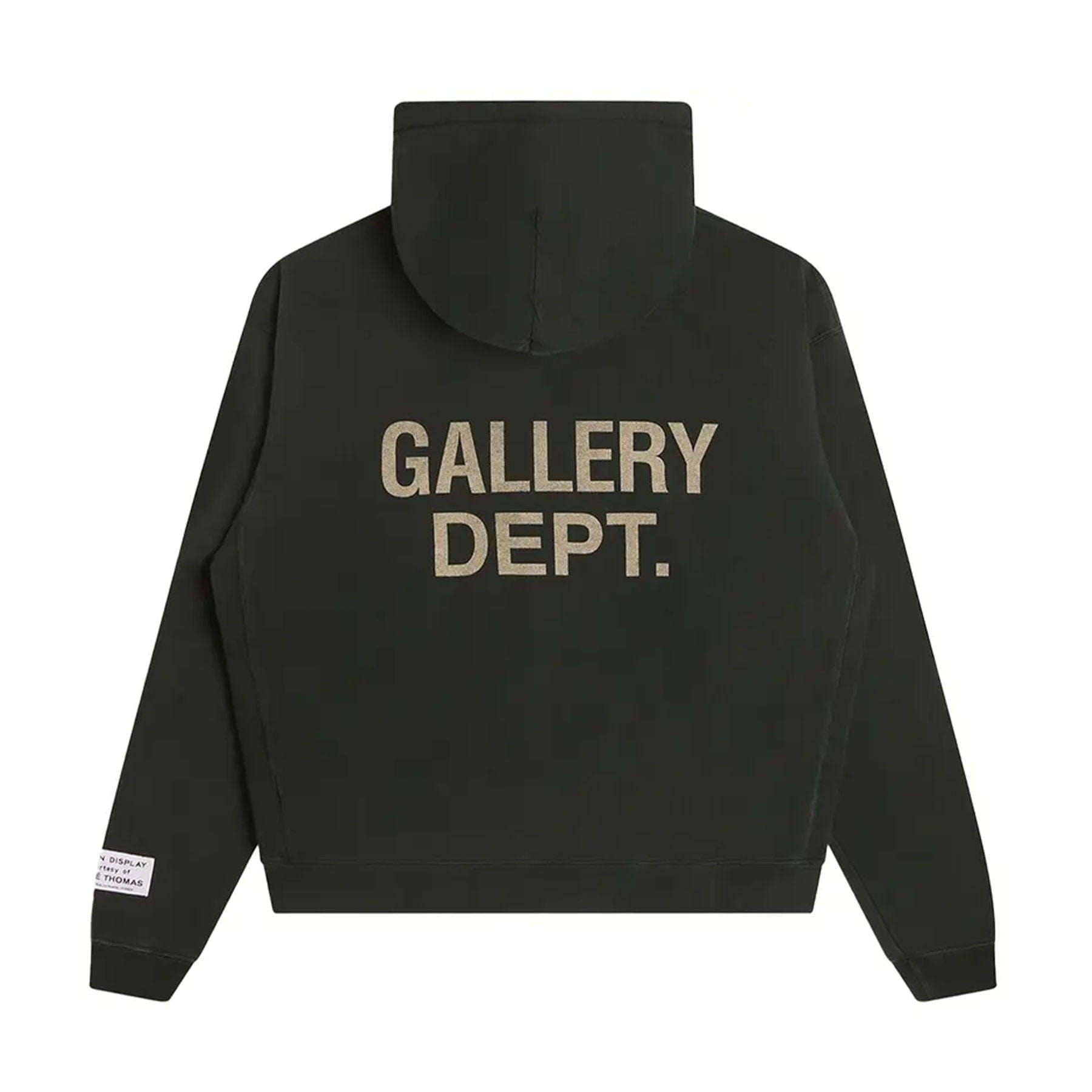 Gallery Dept. 90s GD Logo Hoodie 'Vintage Black' - Kick Game