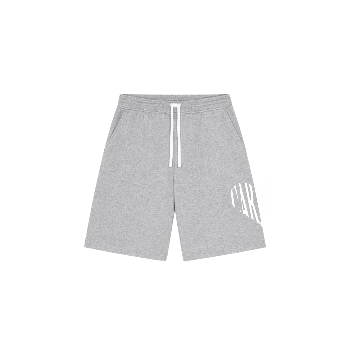 Cardair Embroidered Heart Shorts - Grey - Kick Game