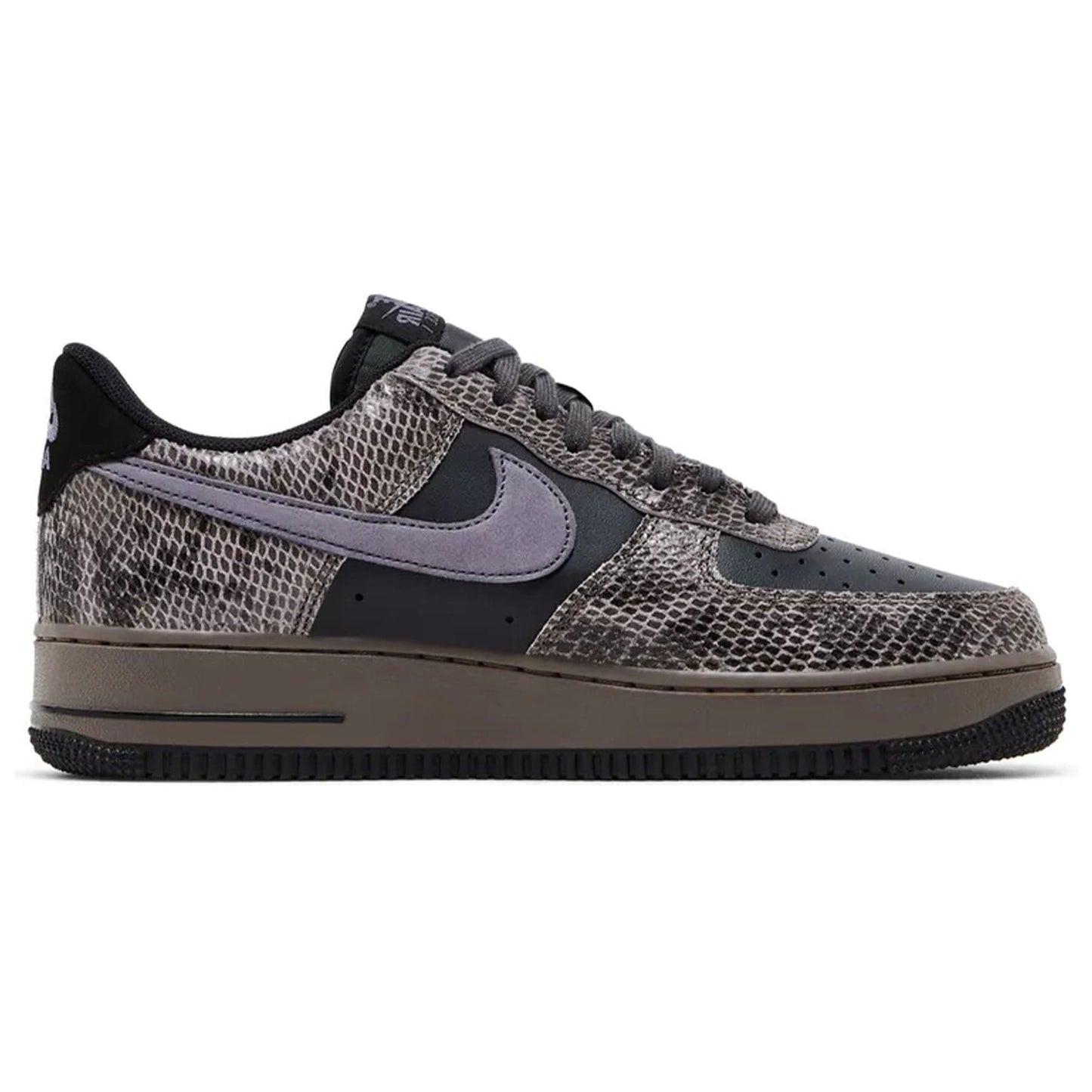 Nike Air Force 1 '07 LV8 'Snakeskin Pack - Off Noir' - Kick Game