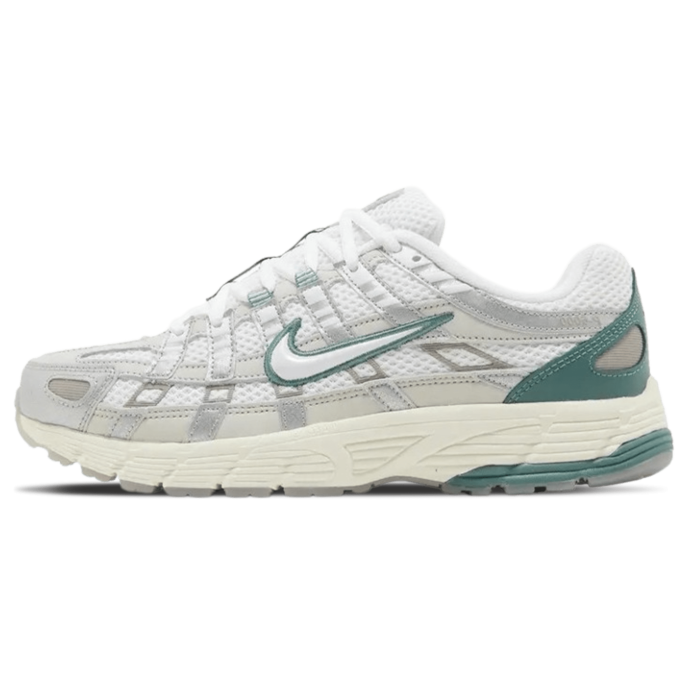 Nike P-6000 Wmns 'Coconut Milk Metallic Silver' - Kick Game