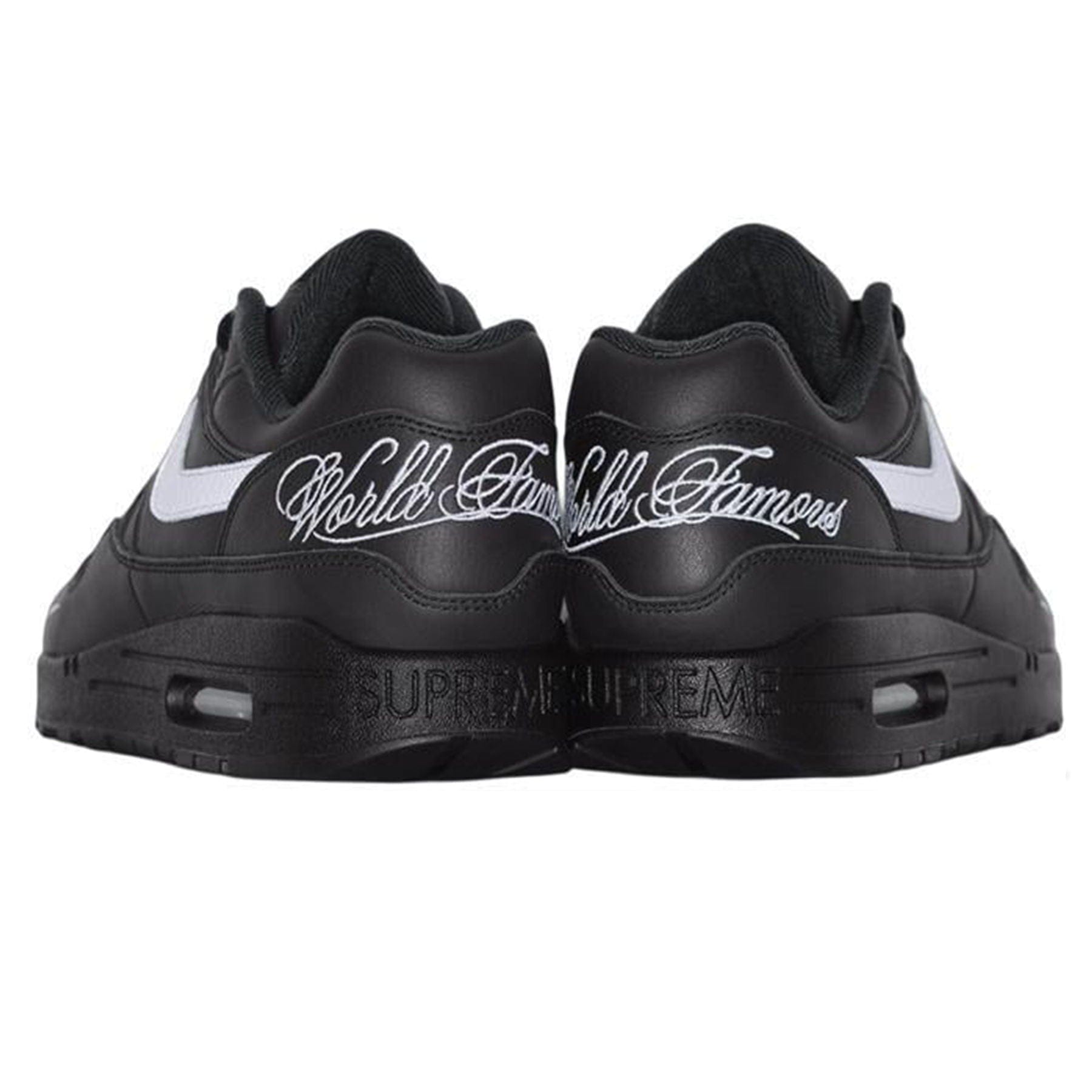 Nike x Supreme Air Max 1 '87 SP 'Black White' - Kick Game