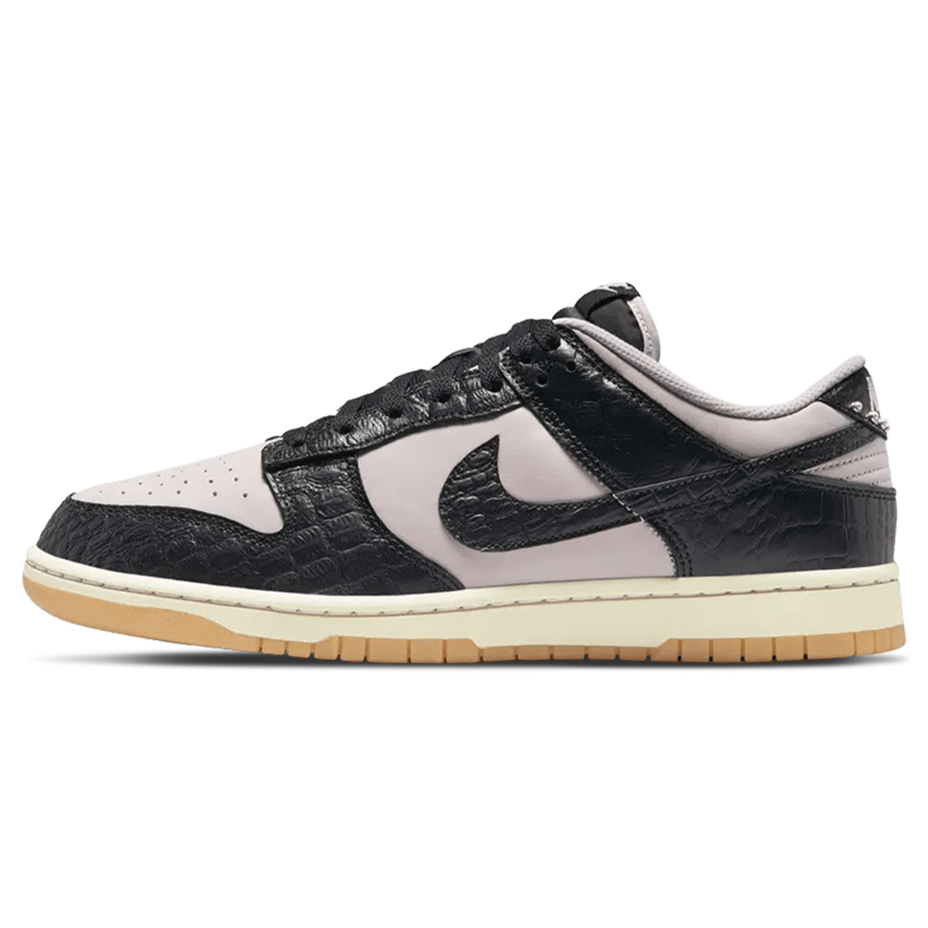 Nike Dunk Low 'Black Platinum Violet Croc' - Kick Game