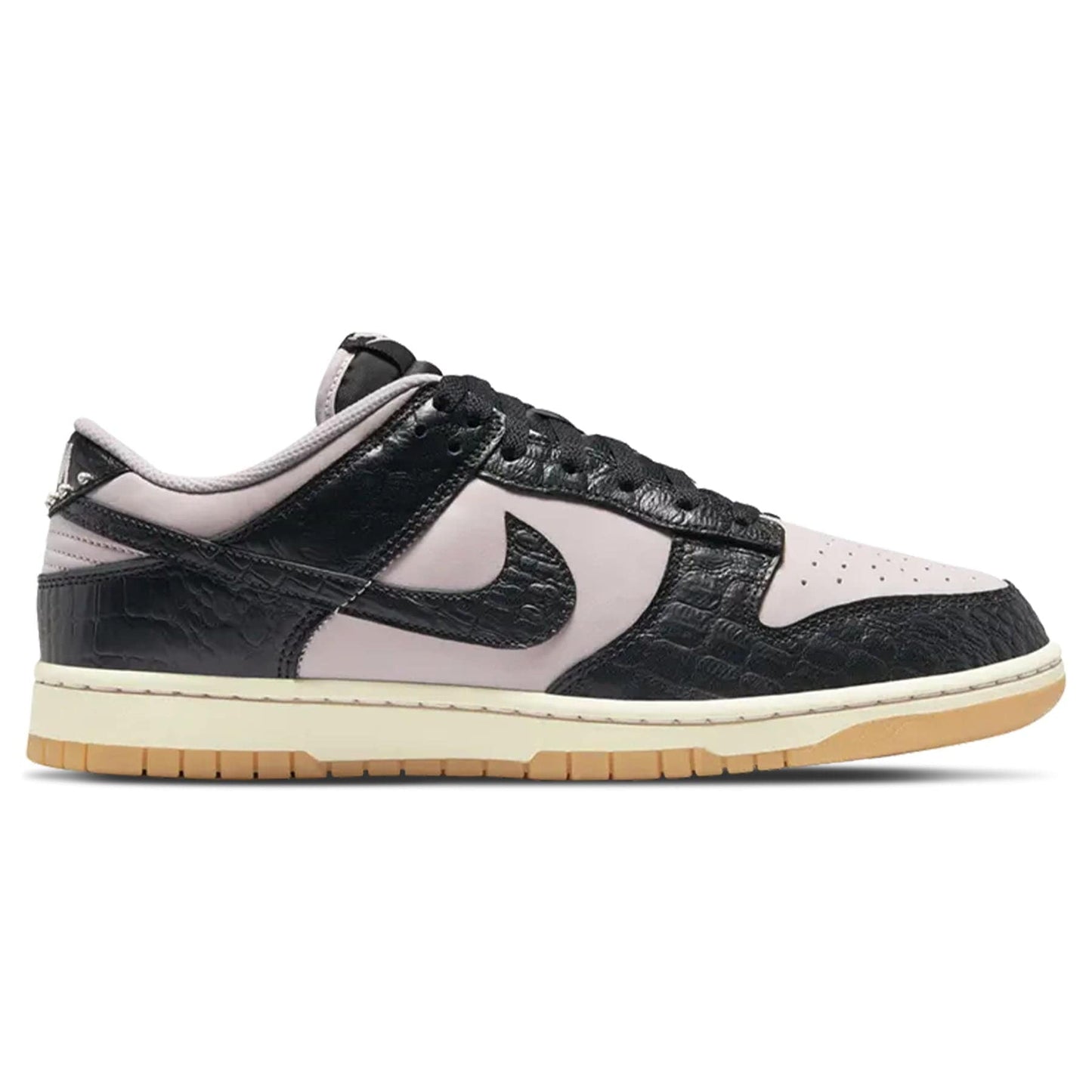 Nike Dunk Low 'Black Platinum Violet Croc' - Kick Game
