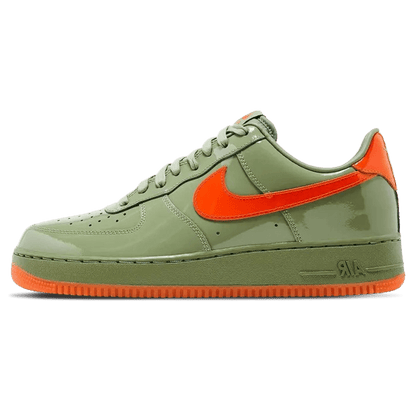 Nike Air Force 1 Low '07 Premium 'Oil Green Safety Orange' - Kick Game
