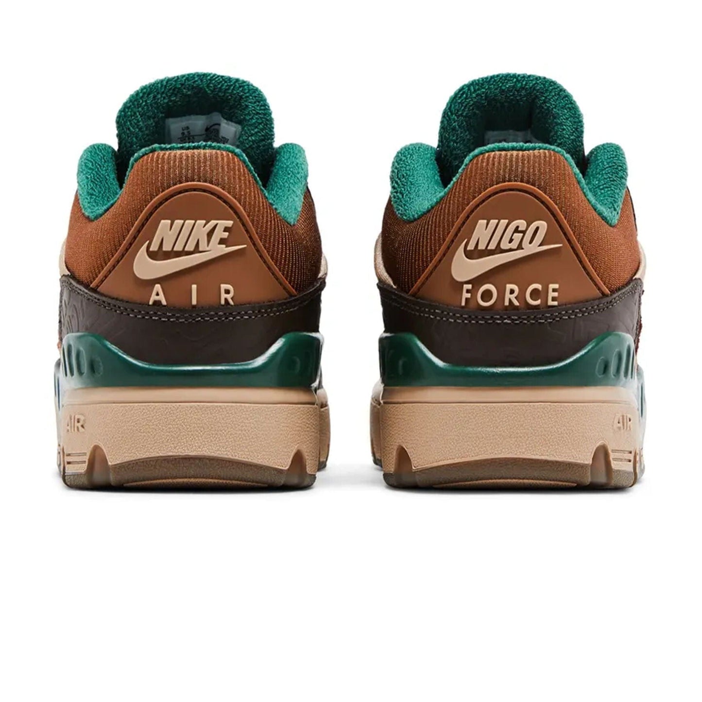 Nigo x Nike Air Force 3 Low 'Baroque Brown Fir' - Kick Game