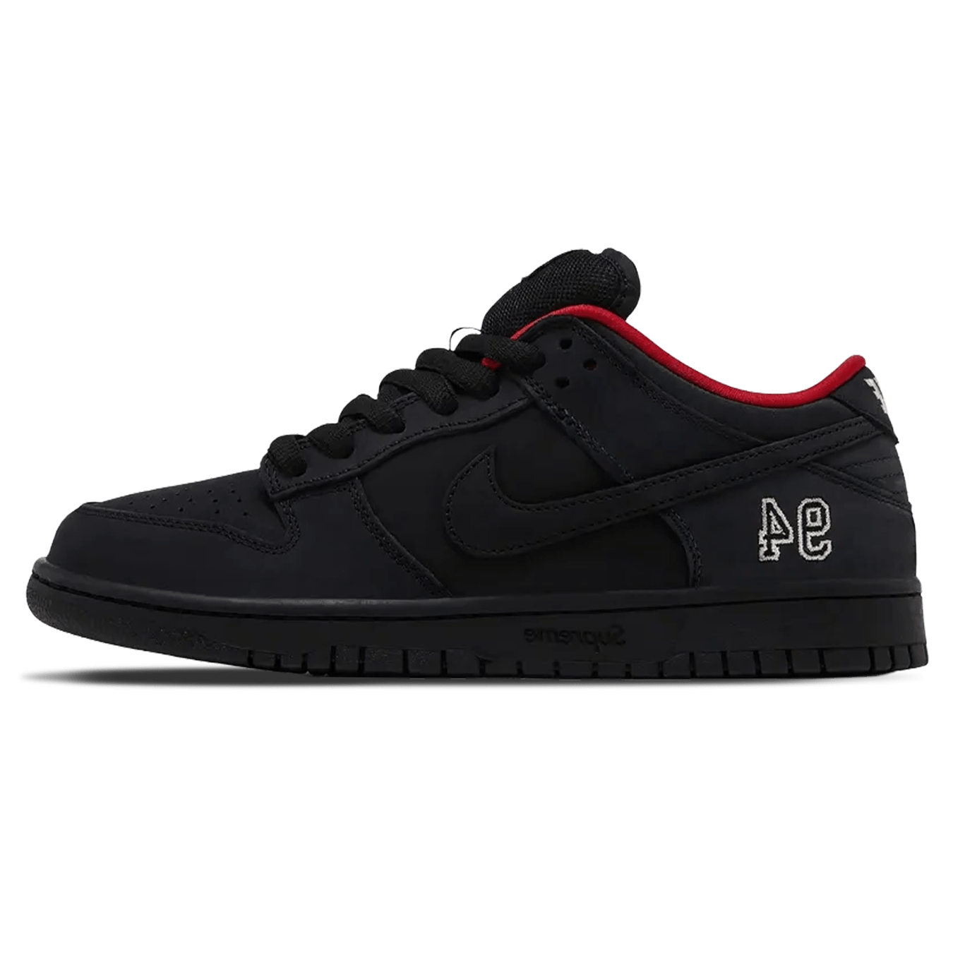 Nike Dunk Low SB x Supreme 'Black' - Kick Game