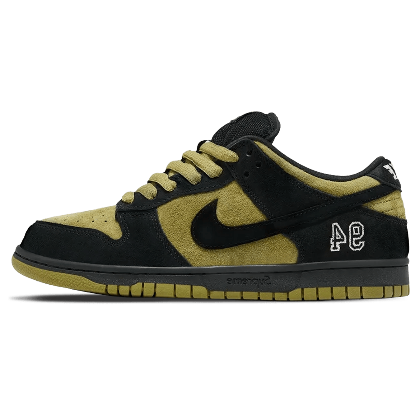 Nike Dunk Low SB x Supreme 'Camper Green' - Kick Game