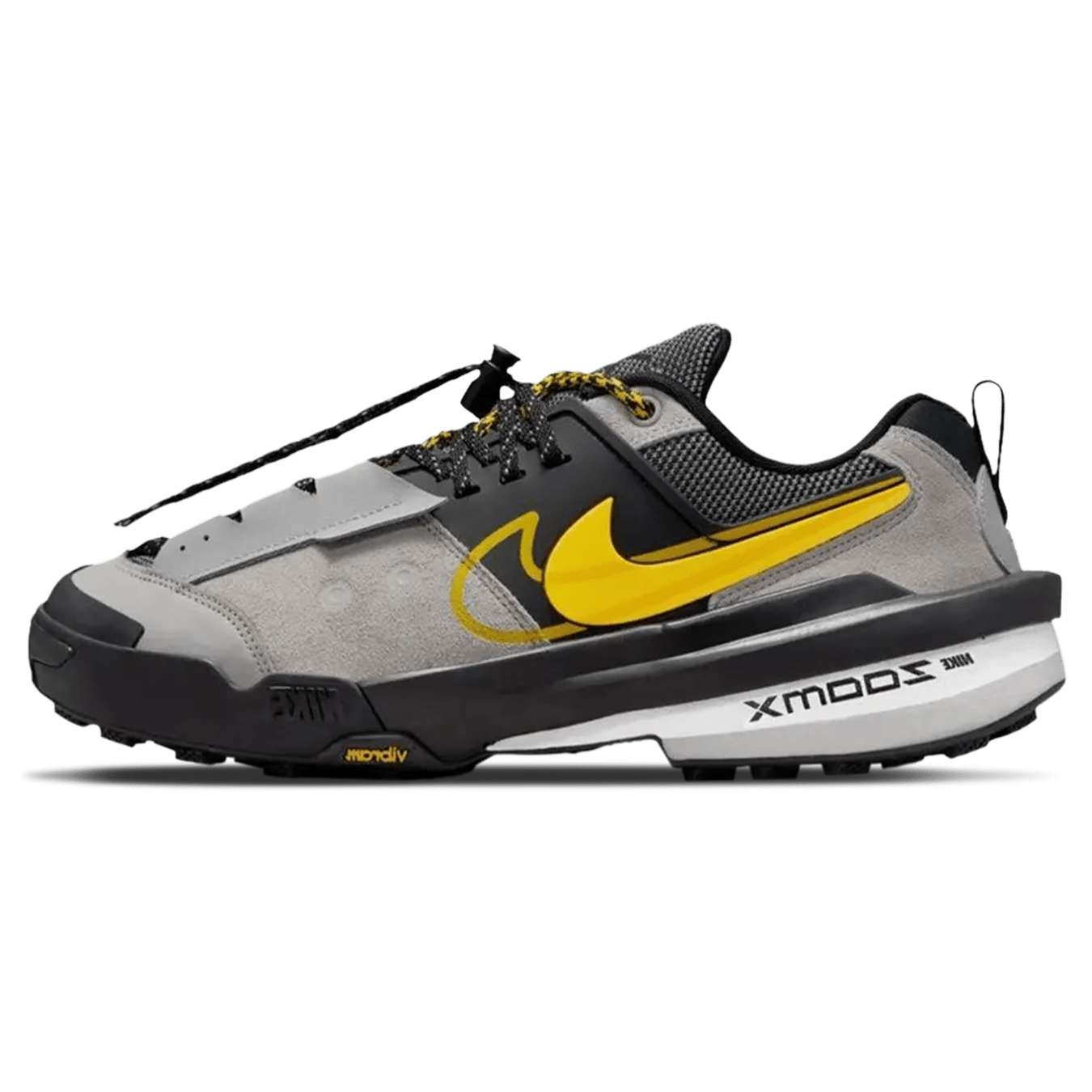 Sacai x Nike Zegamadome 'Matte Silver Tour Yellow' - Kick Game