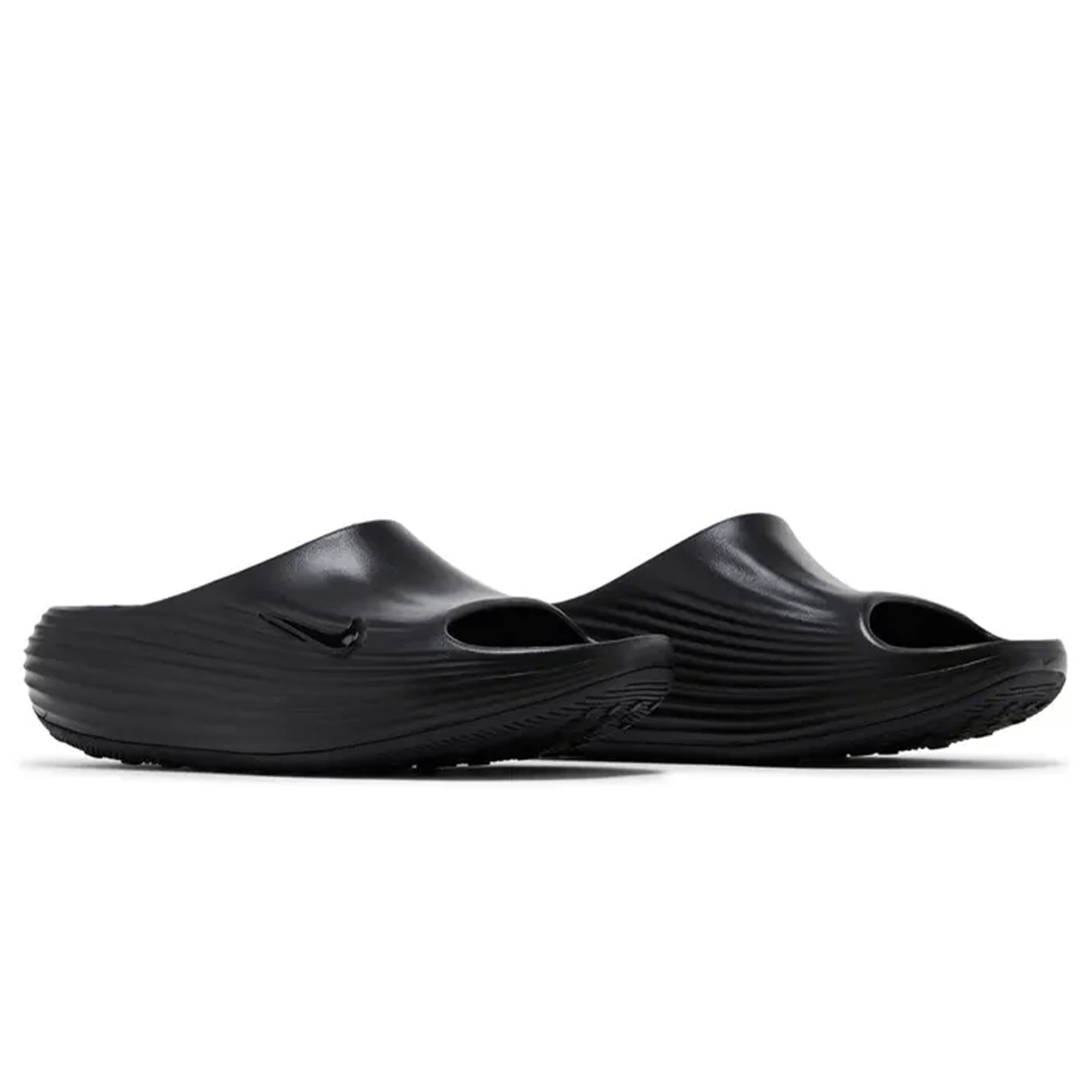 Nike ReactX Rejuven8 Slide 'Triple Black' - Kick Game