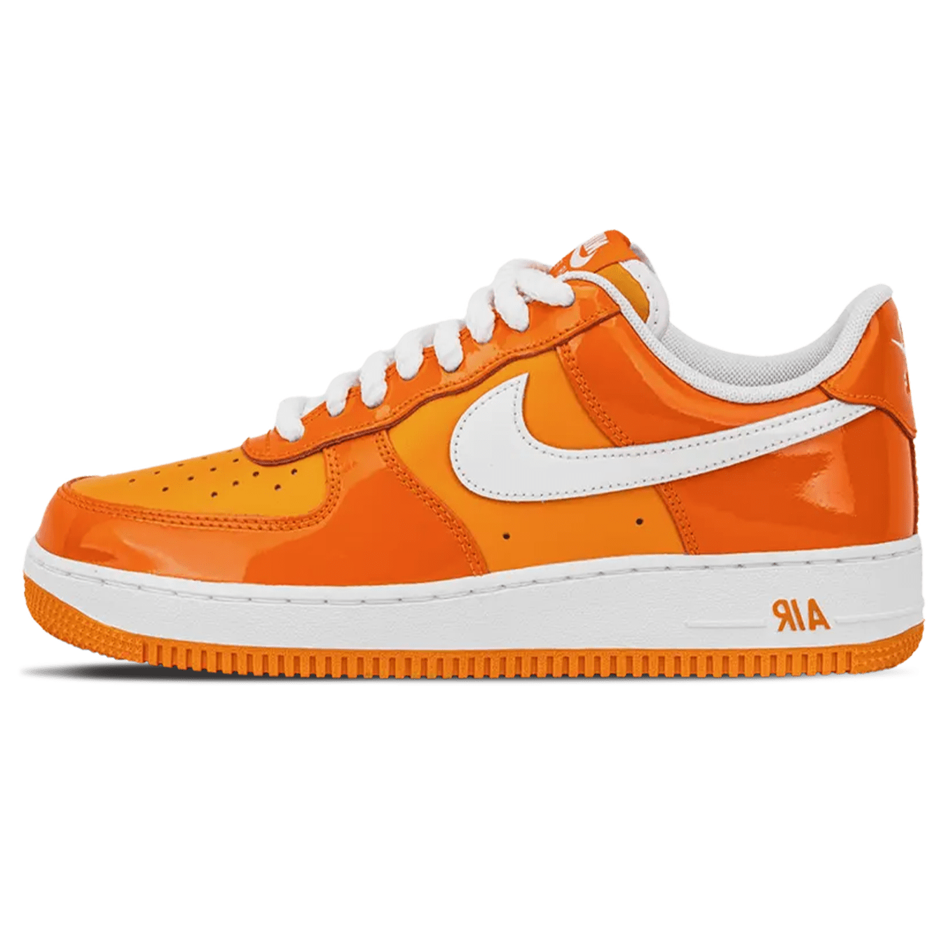 Nike Air Force 1 '07 LV8 'Safety Orange Patent' - Kick Game