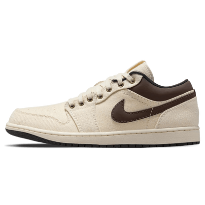 Air Jordan 1 Low Premium 'Ivory Baroque Brown' - Kick Game