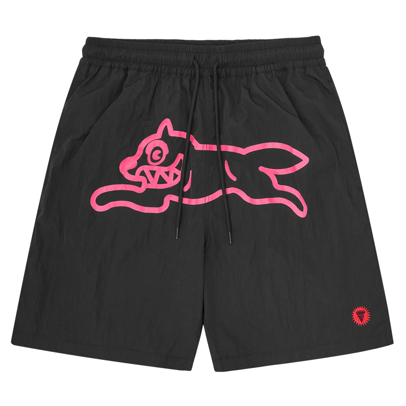 ICECREAM Running Dog Swim Shorts 'Black' - Kick Game