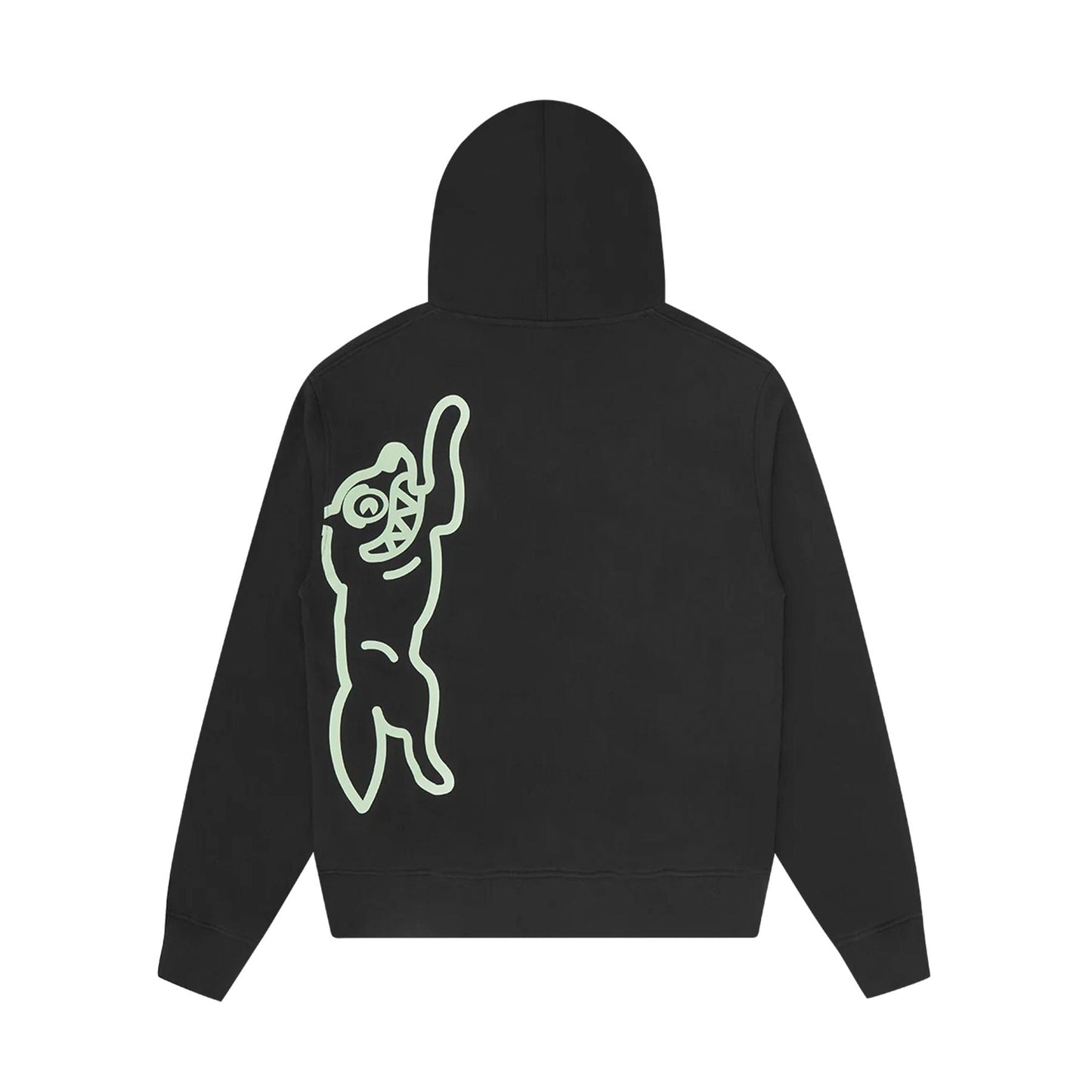 ICECREAM Vertical Jumbo Running Dog Popover Hood 'Black' - Kick Game