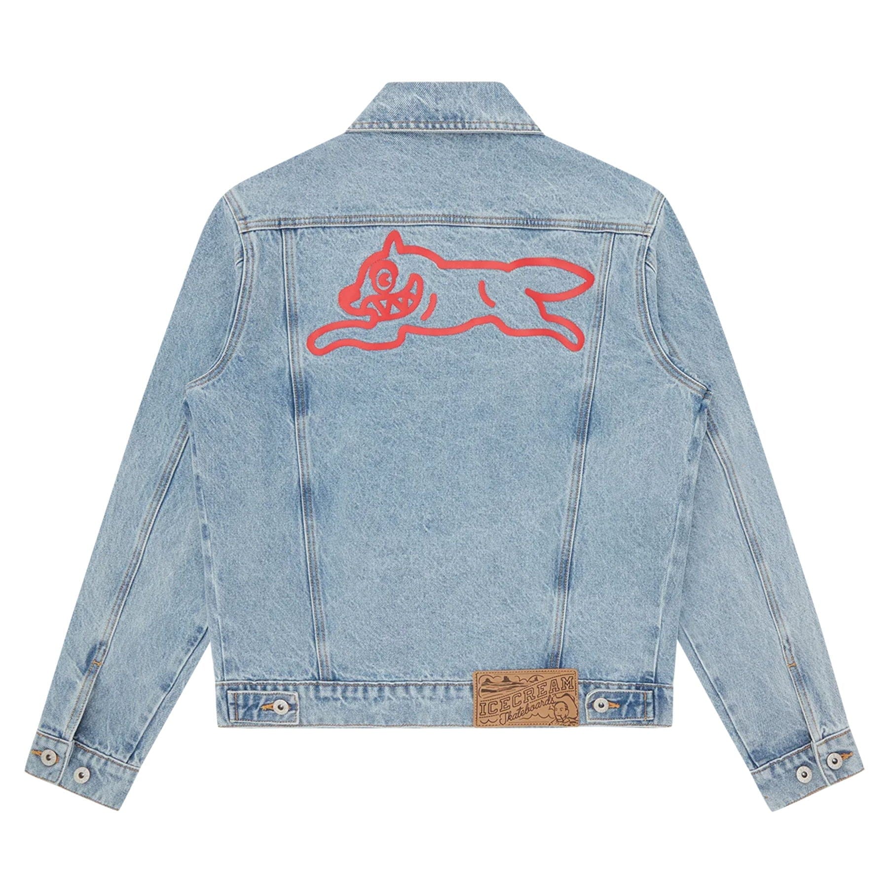ICECREAM WASHED DENIM BLOUSON Mサイズ ICECREAM WASHED DENIM BLOUSON Mサイズ