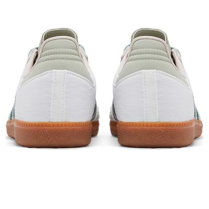 adidas Samba OG Wmns 'White Silver Green' - Kick Game