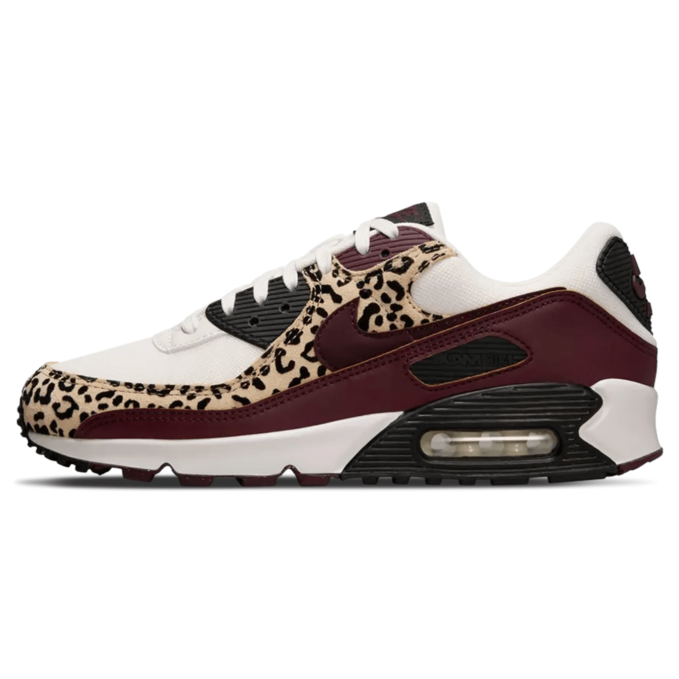 Nike Air Max 90 Wmns 'Burgundy Leopard' - Kick Game