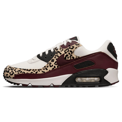 Nike Air Max 90 Wmns 'Burgundy Leopard' - Kick Game