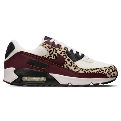 Nike Air Max 90 Wmns 'Burgundy Leopard' - Kick Game