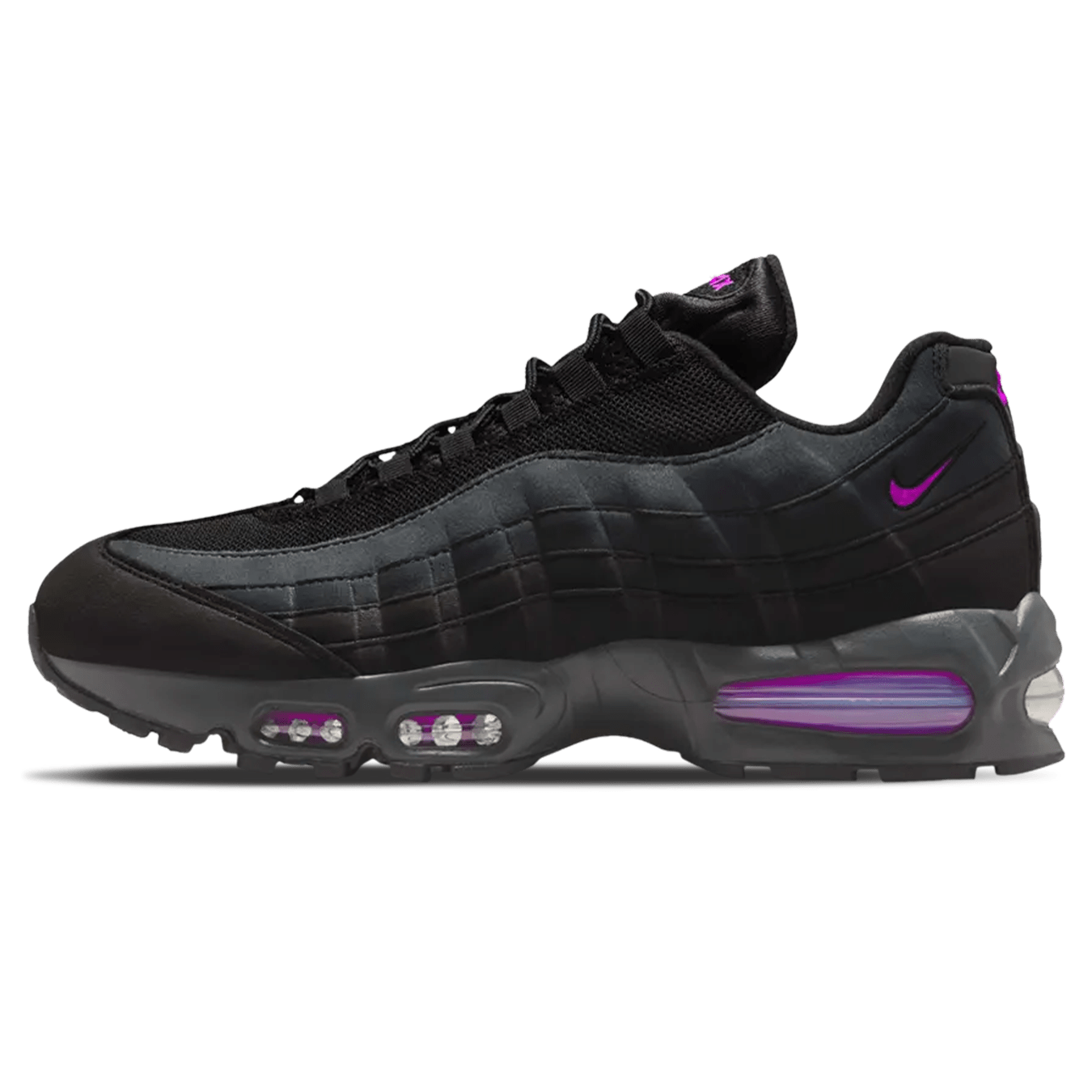 Nike Air Max 95 OG 'Black Vivid Purple' - Kick Game