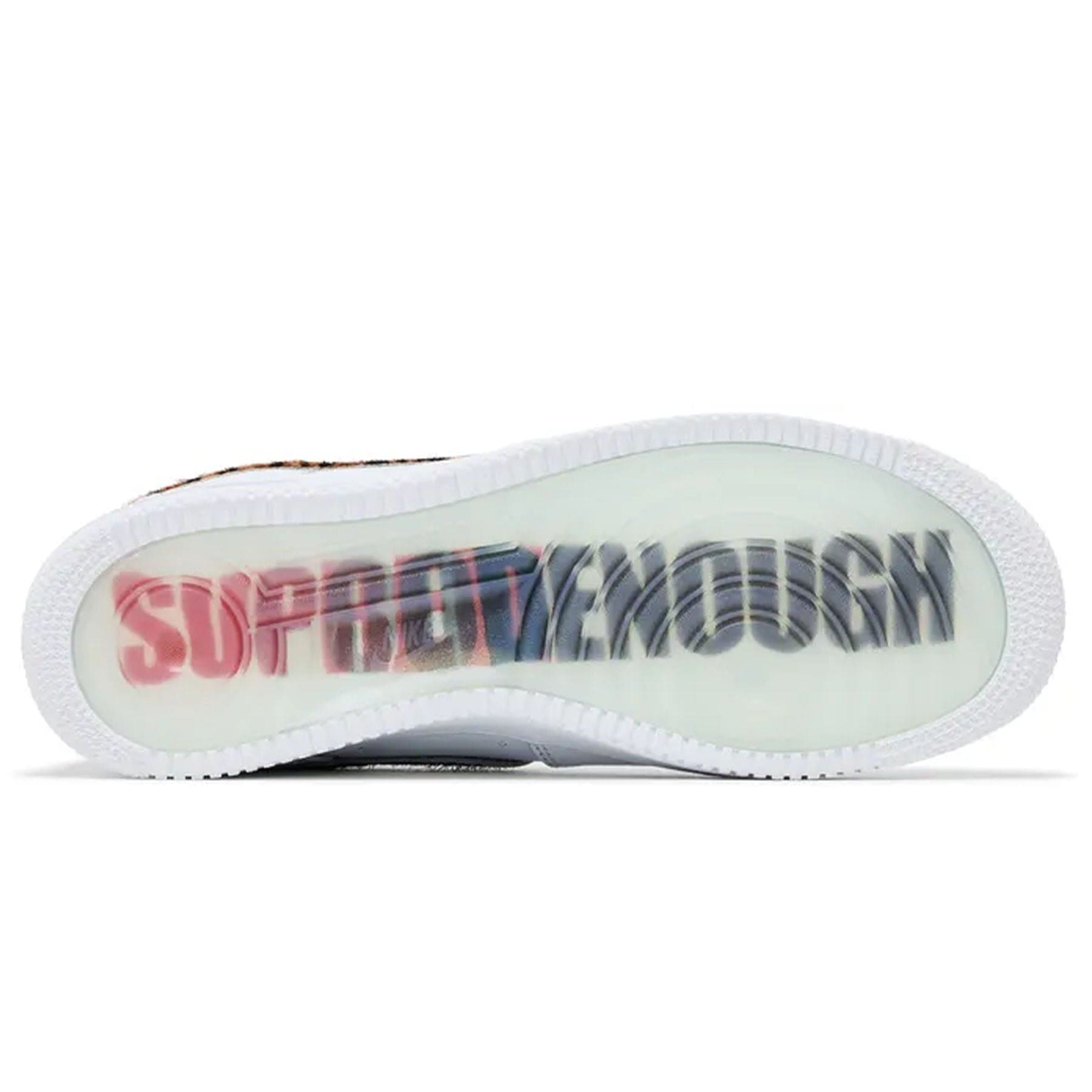 Supreme x GOODENOUGH x Nike Air Force 1 Low 'White Cheetah Print' - Kick Game