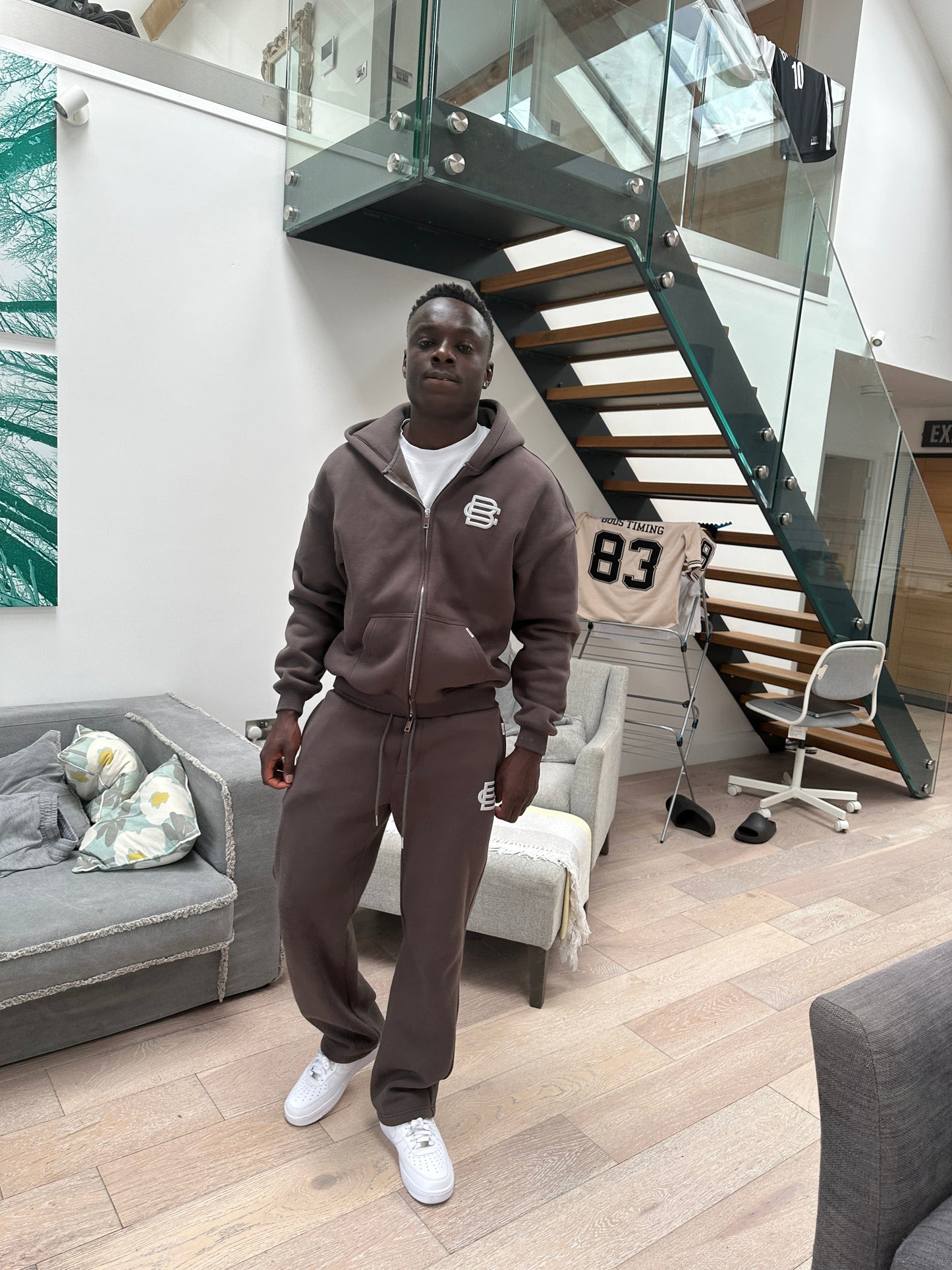 Bénir Club Match Day Zip Hoodie - Storm - Kick Game