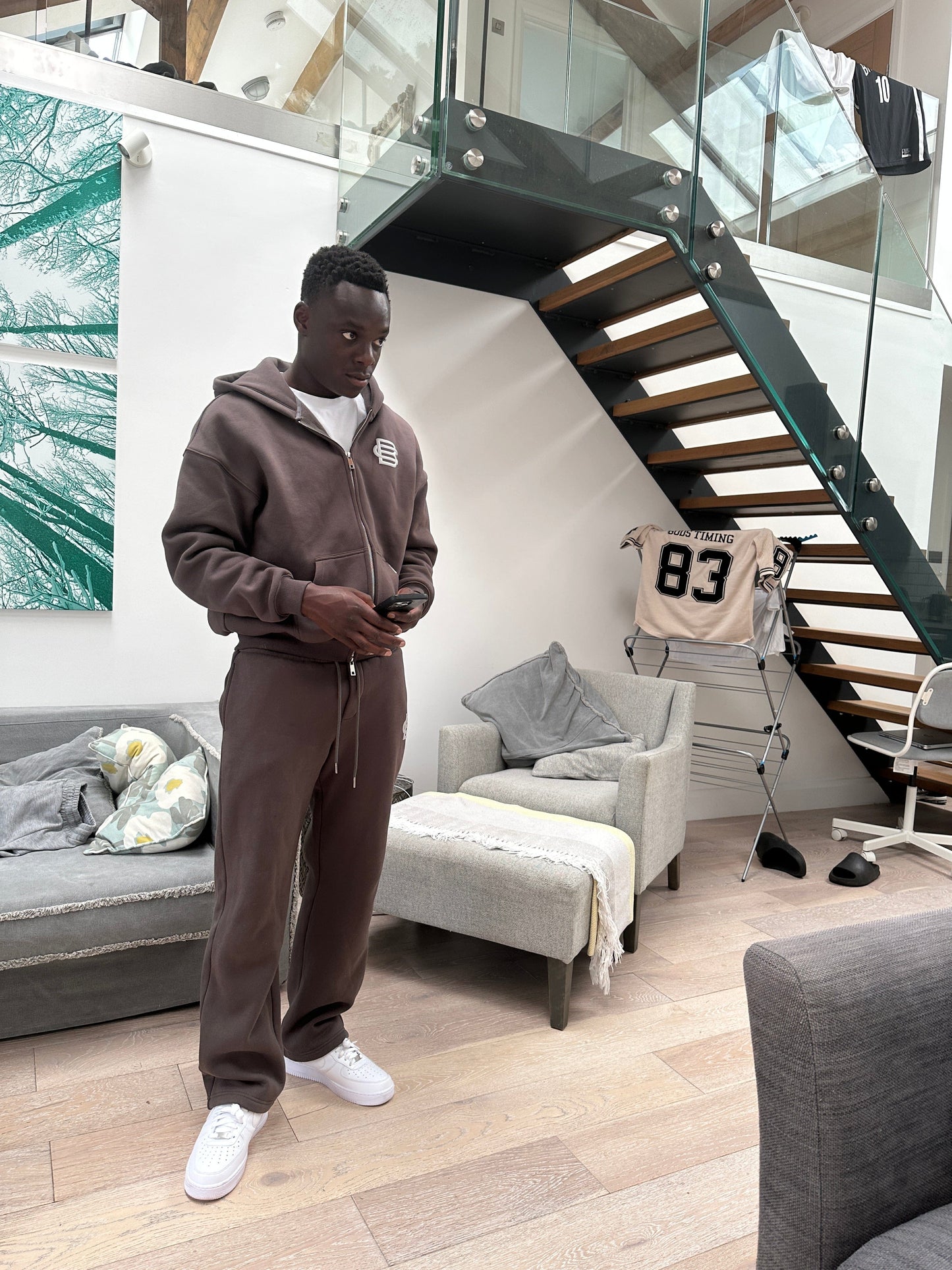 Bénir Club Match Day Zip Hoodie - Storm - Kick Game