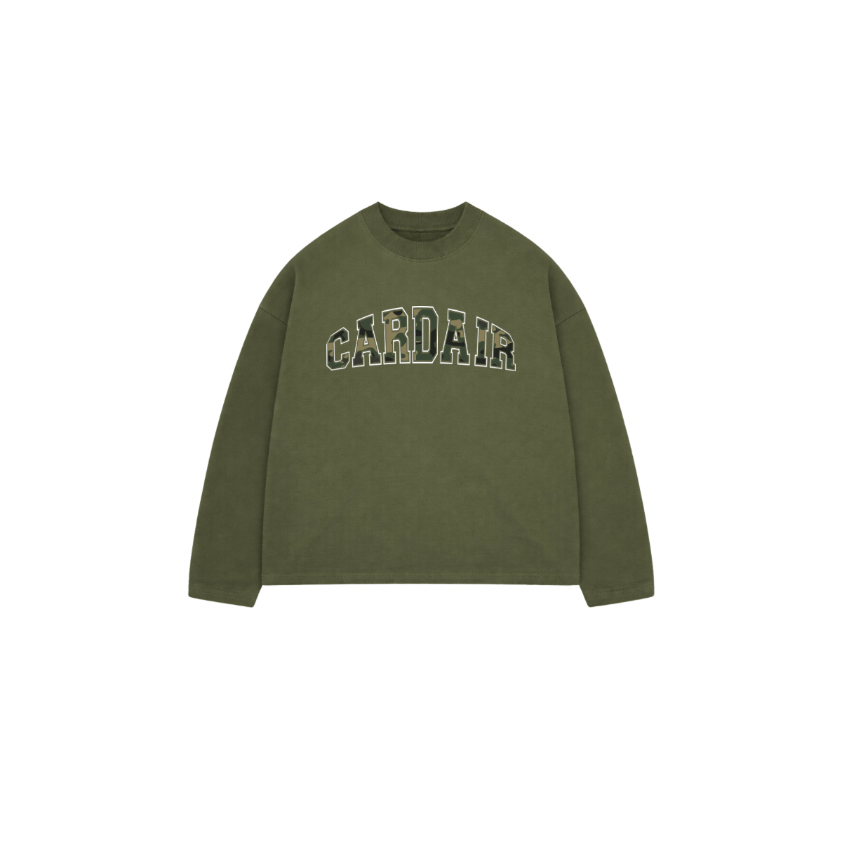 Cardair Camo Cardair Long Sleve - Khaki - Kick Game