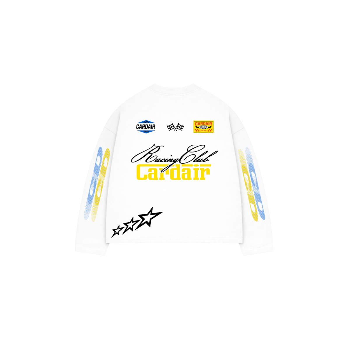 Cardair Racing Club Long Sleeve - White - Kick Game